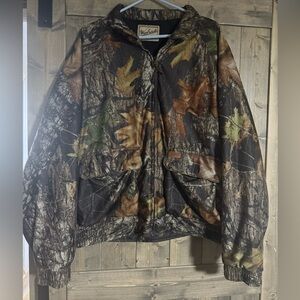 Vintage Woolrich Outdoor Guide Mossy Oak Camo Hunting Jacket XL XXL